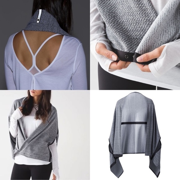 Lululemon💕Vinyasa Wrap Hazy Heather Heathered - Picture 3 of 8